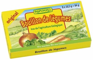 Bulion kostki warzywne (żółte) BIO (8 x 10,5 g) 84 g od RAPUNZEL