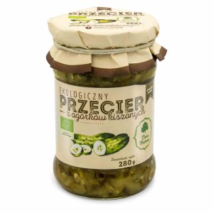 Przecier z ogórków kiszonych BIO 280 g od DARY NATURY