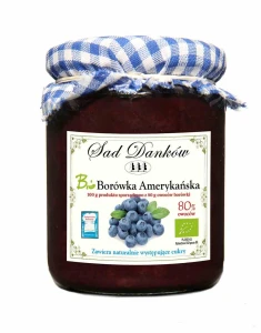 Borówka amerykańska 80 % BIO 260 g od SAD DANKÓW