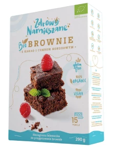Mieszanka na brownie z kakao i cukrem kokosowym BIO 290 g od ZDROWO NAMIESZANE