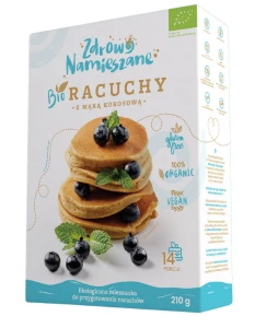 Mieszanka na racuchy z mąką kokosową BIO 210 g od ZDROWO NAMIESZANE