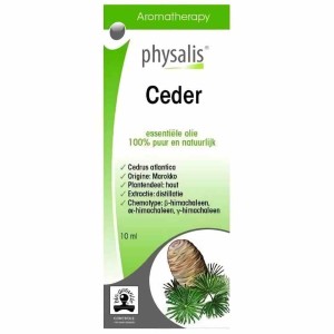 Olejek eteryczny cedr atlaski (ceder) ECO 10 ml - PHYSALIS