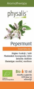 Olejek eteryczny mięta pieprzowa (pepermunt) BIO 10 ml od PHYSALIS