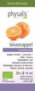 Olejek eteryczny pomarańcza chińska (sinaasappel) BIO 10 ml - PHYSALIS