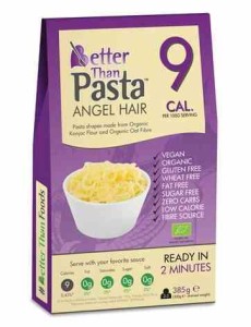 Makaron (konjac typu noodle angel hair) bezglutenowy BIO 385 g od BETTER THAN FOODS