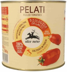 Pomidory pelati BIO 2,5 kg - HORECA (ALCE NERO)