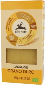 Makaron (semolinowy) lasagne BIO 250 g od ALCE NERO