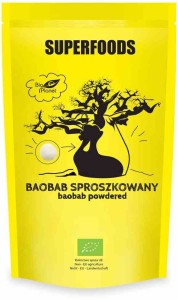 Baobab sproszkowany BIO 150 g od BIO PLANET