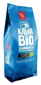 Kawa ziarnista bezkofeinowa arabica 100 % BIO 250 g od QUBA CAFFE