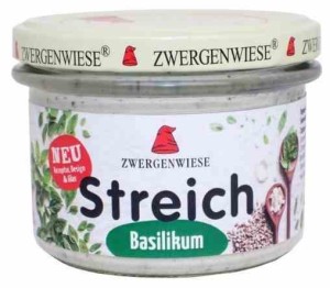 Pasta słonecznikowa z bazylią bezglutenowa BIO 180 g od ZWERGENWIESE