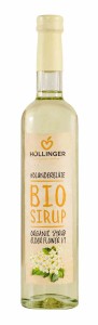 Syrop o smaku kwiatów czarnego bzu BIO 500 ml od HOLLINGER