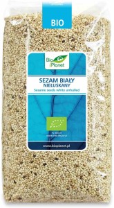 Sezam biały niełuskany BIO 1 kg od BIO PLANET