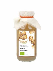 Syrop imbirowy BIO 330 ml od BATOM