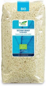 Sezam biały łuskany BIO 1 kg od BIO PLANET