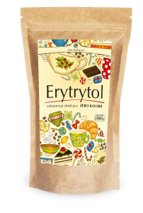 Erytrytol 1 kg (torebka papierowa) od PIĘĆ PRZEMIAN