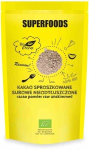 Kakao sproszkowane surowe nieodtłuszczone BIO 150 g od BIO PLANET