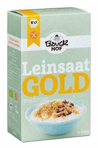 Len złoty mielony bezglutenowy BIO 200 g od BAUCK HOF