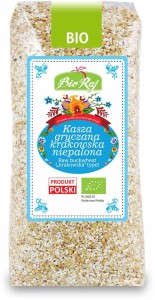 Kasza gryczana krakowska niepalona BIO 500 g od BIO RAJ