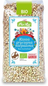 Kasza gryczana niepalona bezglutenowa BIO 500 g od BIO RAJ