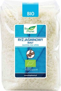 Ryż jaśminowy biały bezglutenowy BIO 1 kg od BIO PLANET