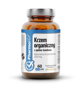Krzem 60 kapsułek 25,29 g od PHARMOVIT