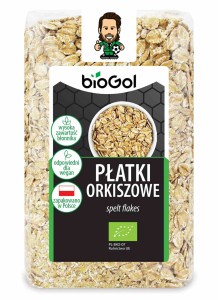 Płatki orkiszowe BIO 300 g od BIOGOL
