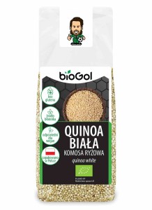 Quinoa biała (komosa ryżowa) bezglutenowa BIO 250 g od BIOGOL