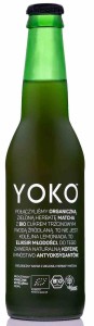Napój z zielonej herbaty matcha bezglutenowy BIO 330 ml - YOKO