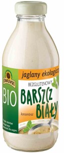 Barszcz biały jaglany bezglutenowy koncentrat BIO 320 ml od KOWALEWSKI