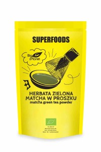 Herbata zielona matcha w proszku BIO 100 g od BIO PLANET