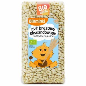 Ryż brązowy ekspandowany BIO 75 g od BIOMINKI