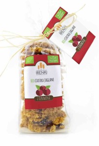 Ciastka jaglane z żurawiną bezglutenowe BIO 150 g - IRENKI