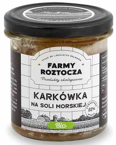 Karkówka na soli morskiej BIO 250 g (słoik) od FARMY ROZTOCZA