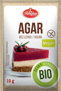 Agar agar bezglutenowy BIO 10 g od AMYLON