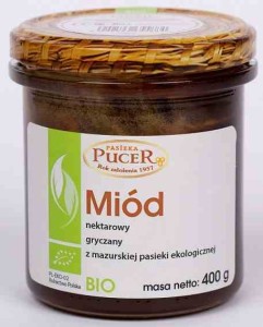 Miód nektarowy gryczany BIO 400 g od PASIEKA PUCER