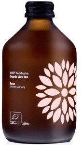 Kombucha różana bezglutenowa BIO 315 ml od VIGO