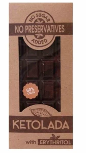 Tabliczka bez dodatku cukrów 100 g od KETOLADA