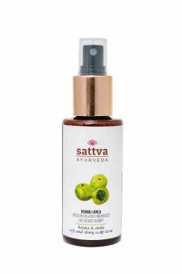 Wcierka do skóry głowy blask i miękkość henna i amla 100 ml od SATTVA