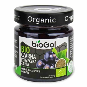 Czarna porzeczka z chia BIO 200 g od BIOGOL