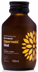 Shot kombucha odporność bezglutenowy BIO 100 ml od VIGO