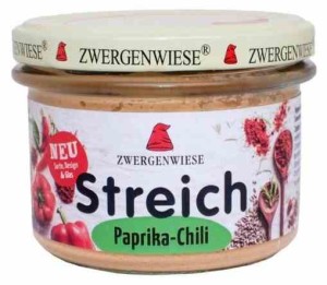 Pasta słonecznikowa z papryką bezglutenowa BIO 180 g od ZWERGENWIESE