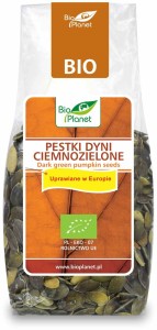 Pestki dyni ciemnozielone (uprawiane w europie) BIO 150 g od BIO PLANET