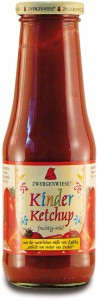 Ketchup dla dzieci bezglutenowy BIO 500 ml od ZWERGENWIESE