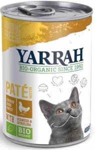 Pasztet z kurczaka z algami morskimi BIO 400 g od YARRAH
