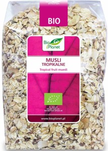 Musli tropikalne BIO 600 g - BIO PLANET