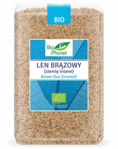 Len brązowy (siemię lniane) BIO 2 kg od BIO PLANET