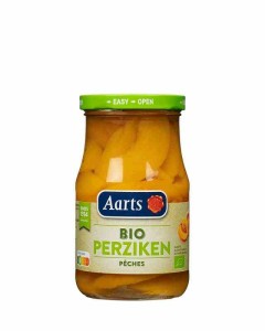 Brzoskwinie plastry w lekkim syropie BIO 350 g (190 g) (słoik) od AARTS