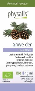 Olejek eteryczny sosna zwyczajna (grove den) BIO 10 ml - PHYSALIS