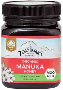 Miód manuka MGO 400+ BIO 250 g - TRANZALPINE