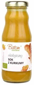 Sok z kurkumy NFC BIO 200 ml - BATOM